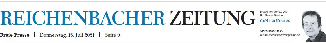 Freie Presse berichtet über das Campfix Projekt von Corina und Frank Maskow